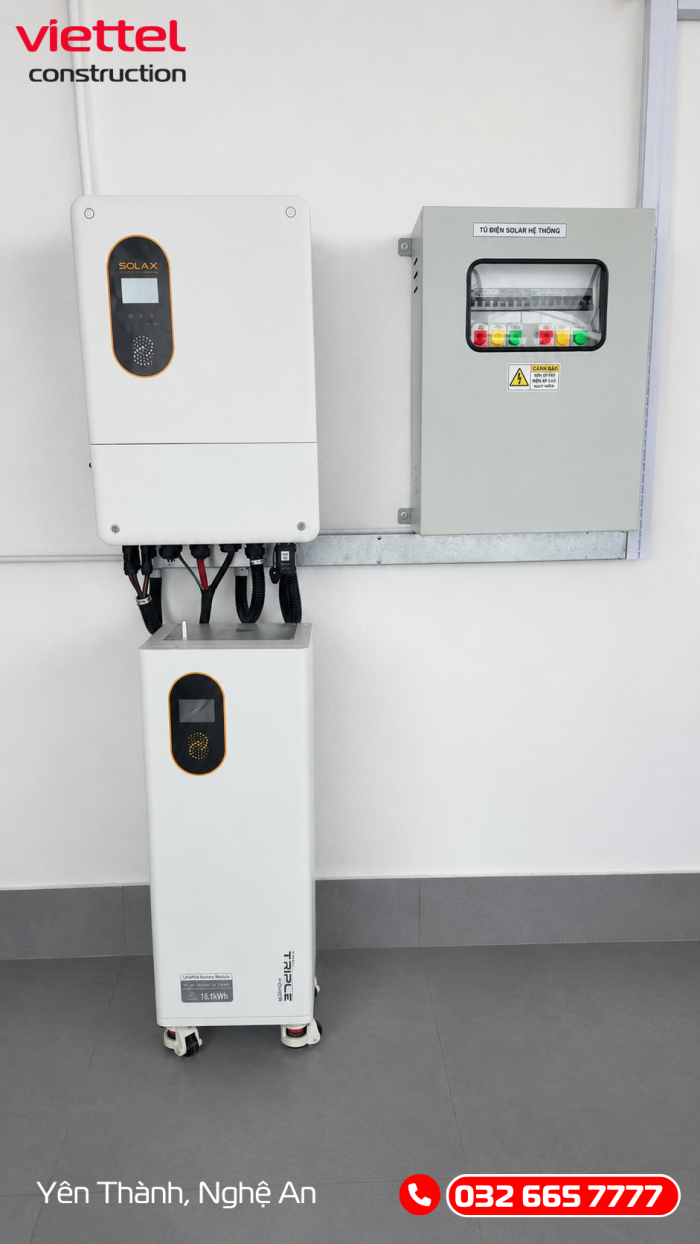 Lắp đặt điện mặt trời nghệ an