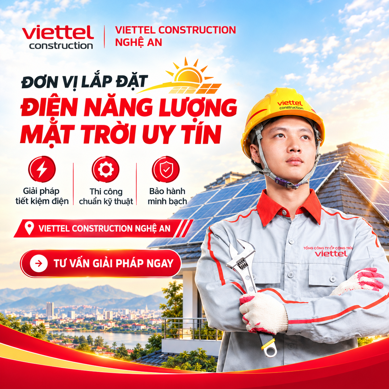 Lắp Điện Năng Lượng Mặt Trời Tại Nghệ An: Đơn Vị Nào Uy Tín?