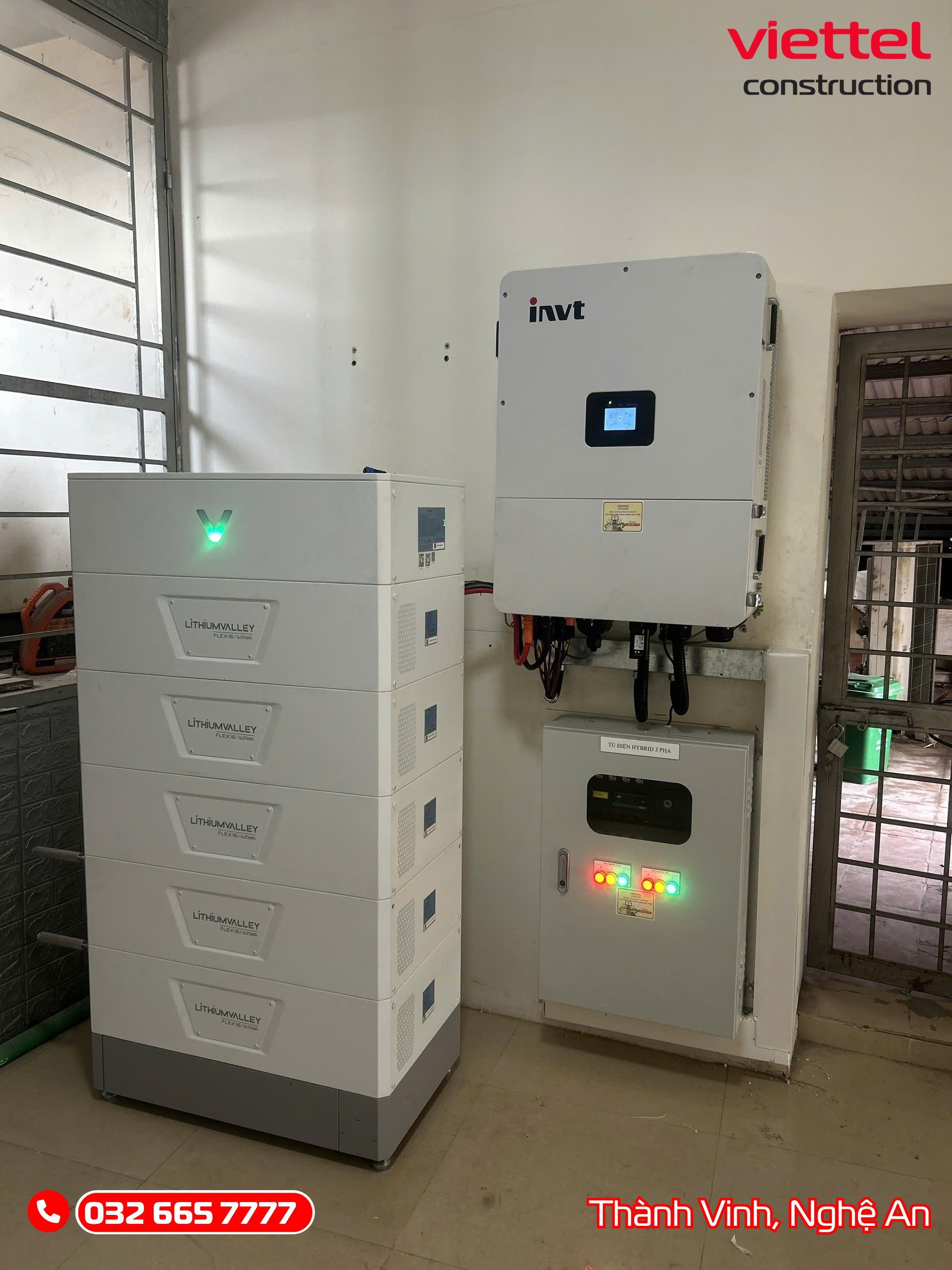 Điện mặt trời Viettel Nghệ An