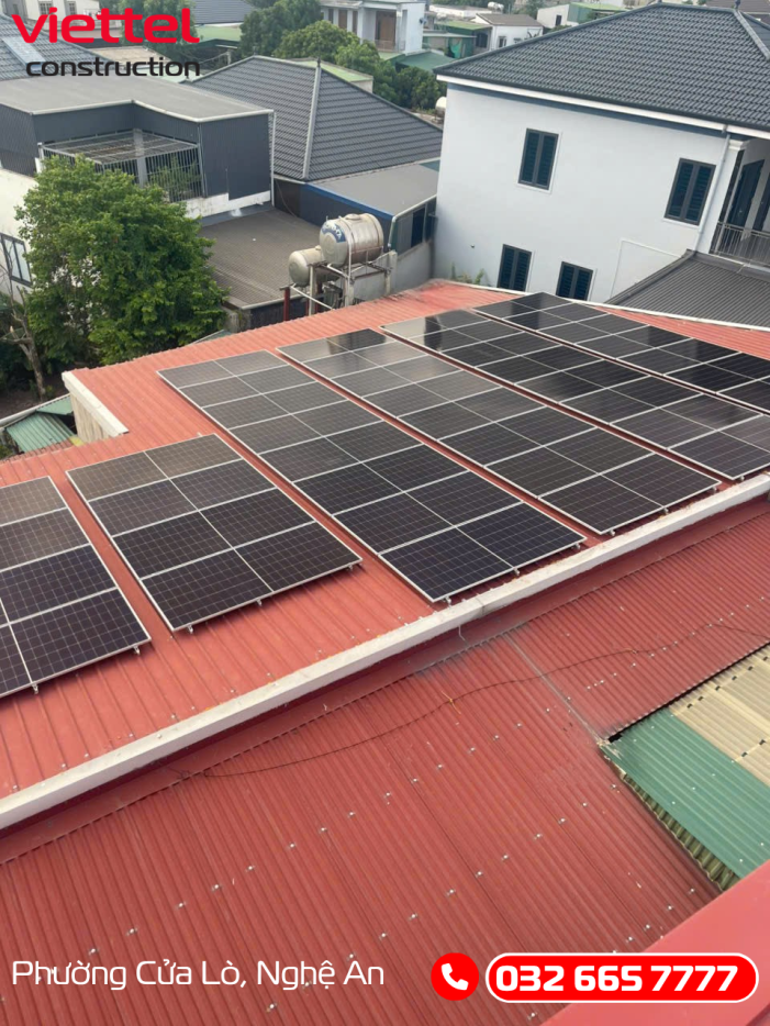 Lắp điện mặt trời nghệ an