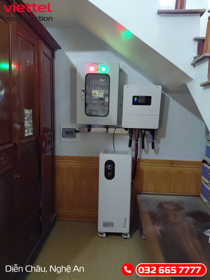 Lắp đặt điện mặt trời Nghệ An