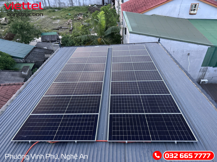 Lắp đặt điện mặt trời Nghệ An