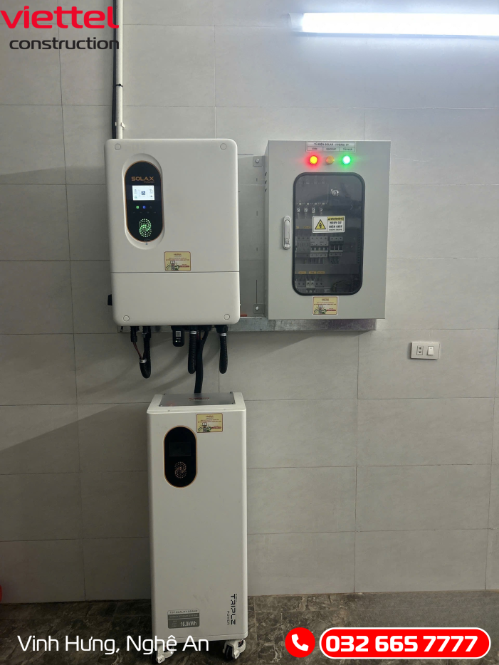 Lắp đặt điện mặt trời Nghệ An