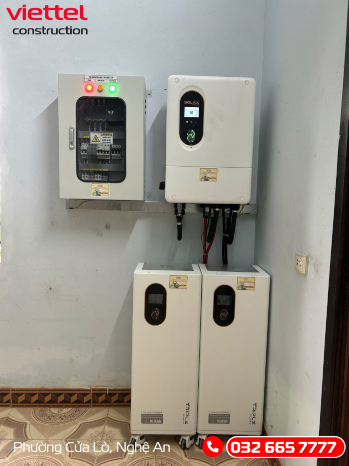 Lắp đặt điện mặt trời Nghệ An